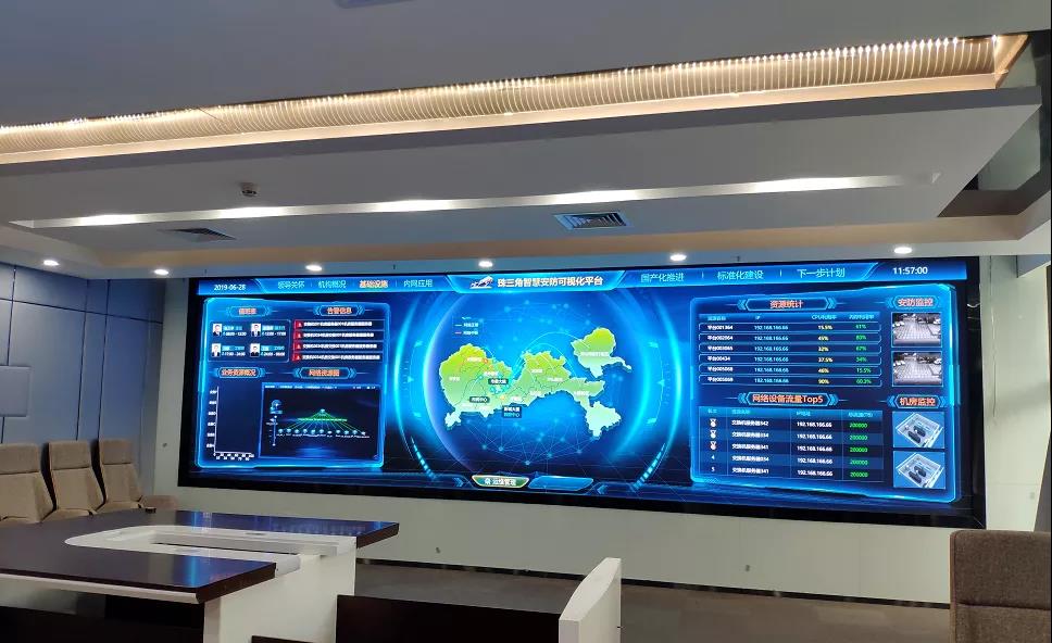 深圳市委电子政务Mini LED0.9项目